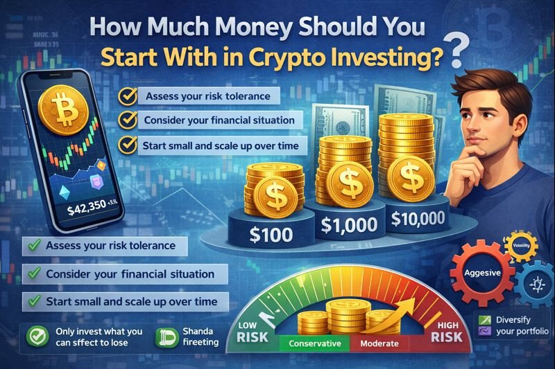 How Much Money Should You Start With in Crypto Investing?